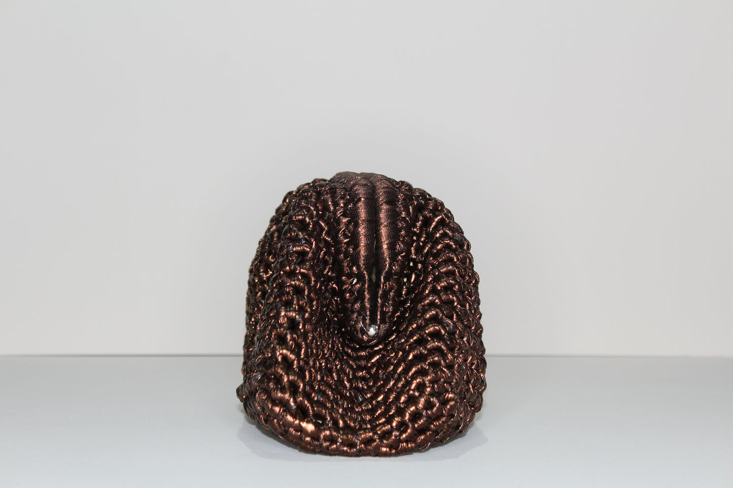 Bronze Metallic Clutch - mia mare