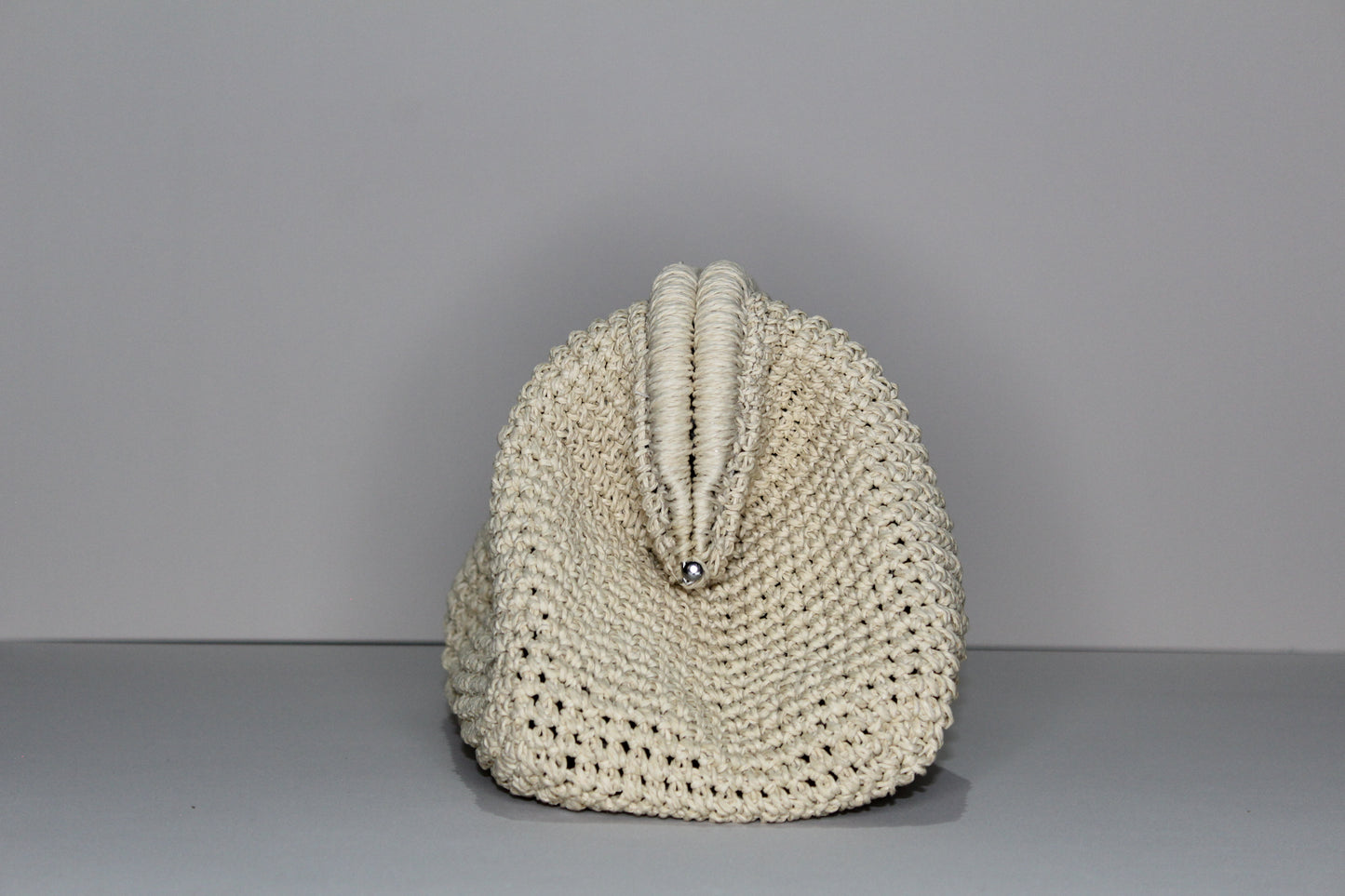 Sand Raffia Clutch - mia mare