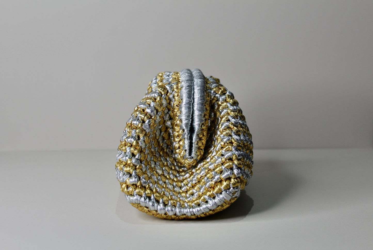 Mixed Metals Metallic Clutch - mia mare