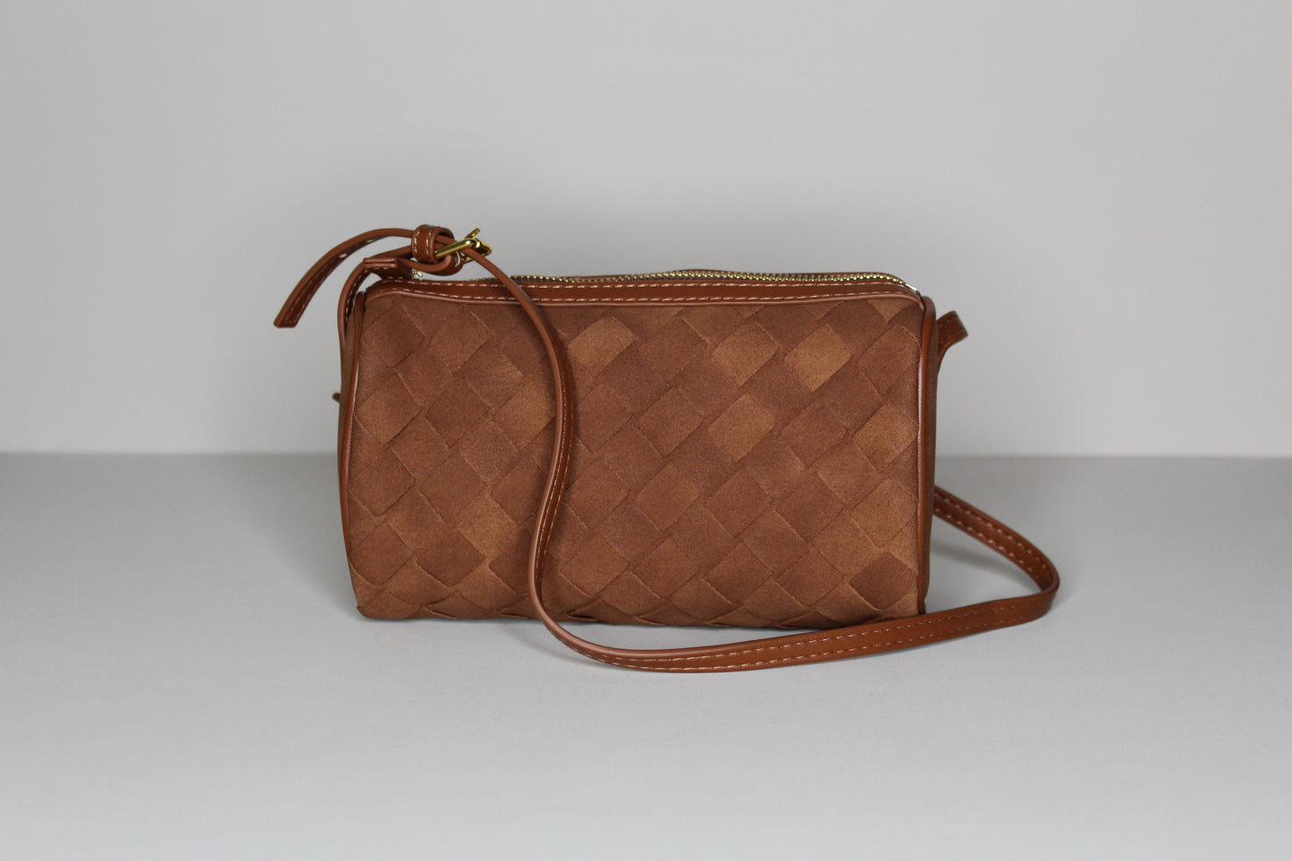 Cinnamon Soho Woven Bag - mia mare