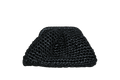 Black Metallic Clutch - mia mare