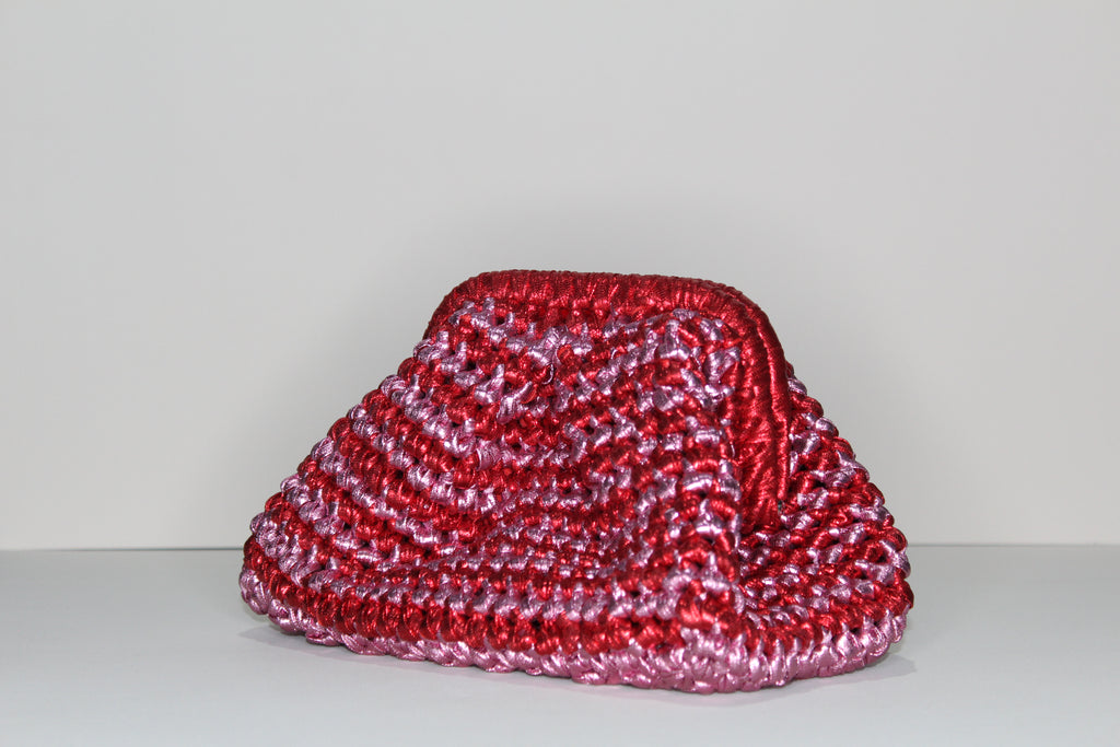 Valentine Metallic Clutch - mia mare