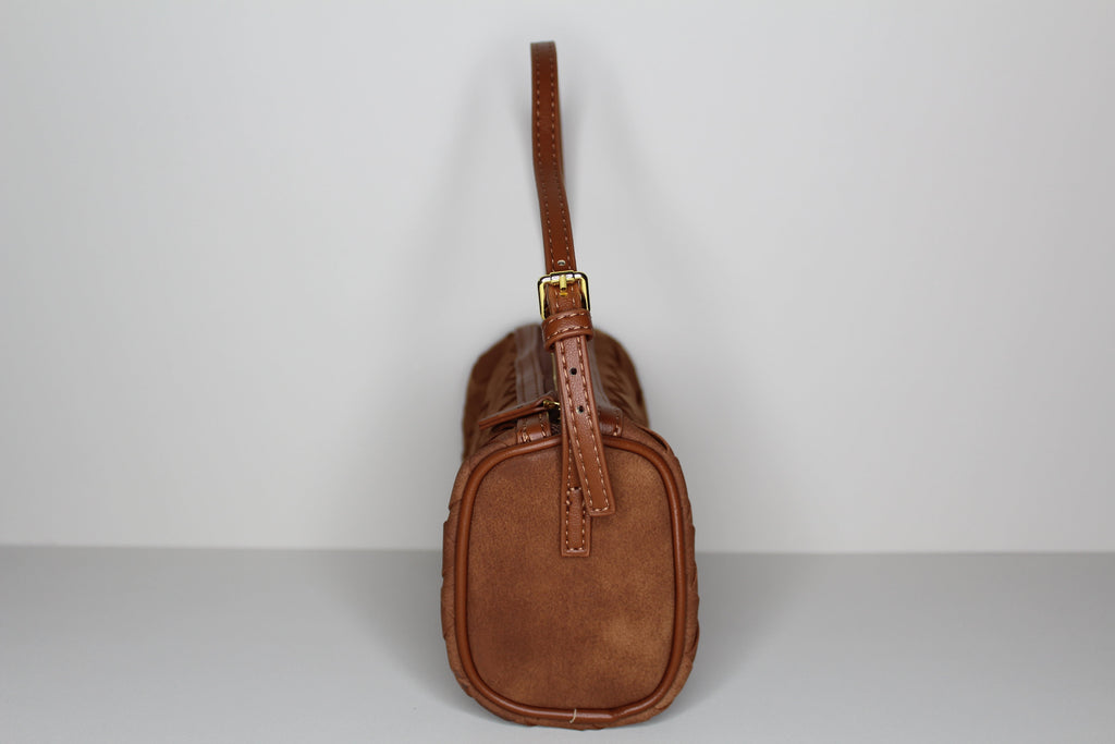 Cinnamon Soho Woven Bag - mia mare