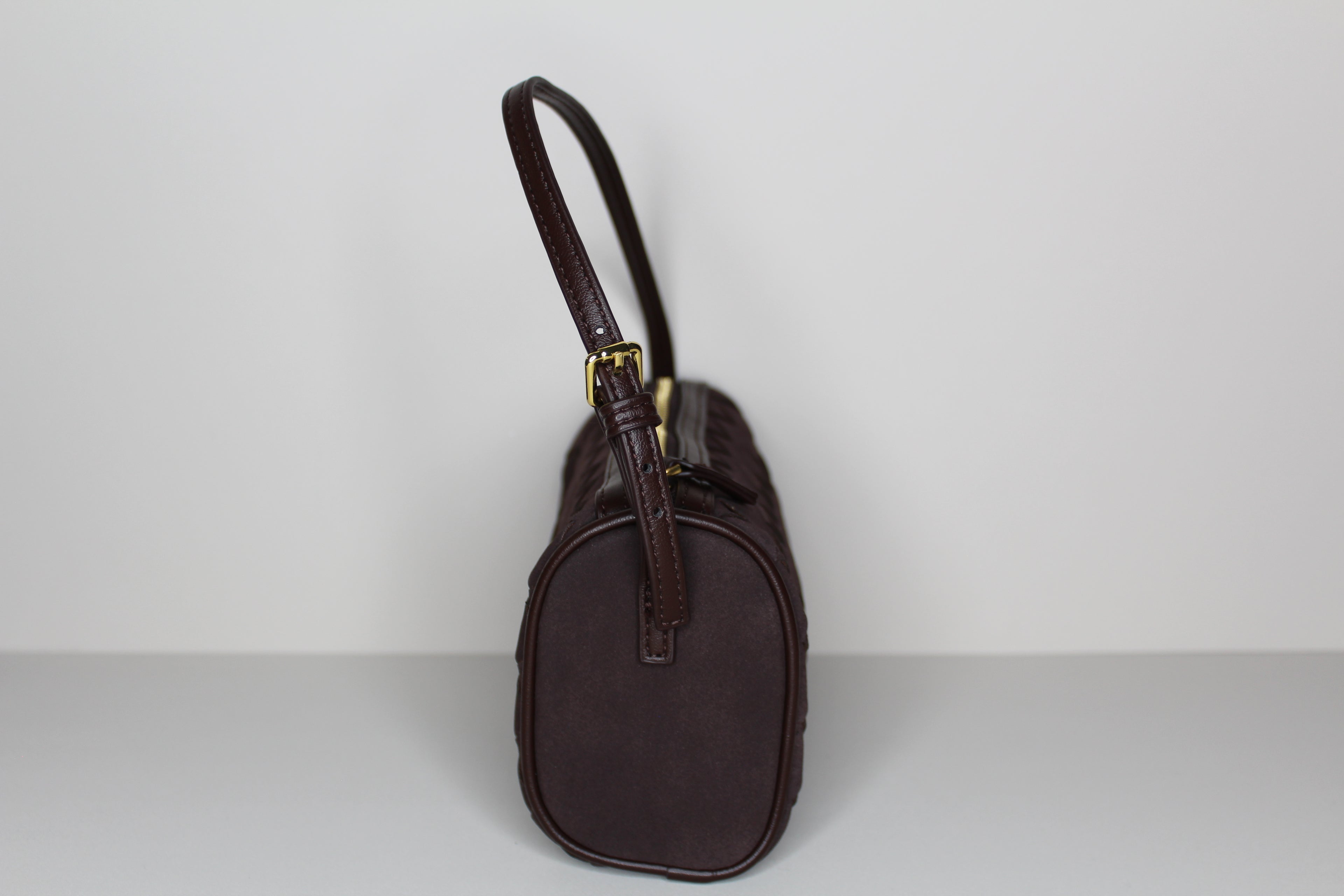 Mocha Soho Woven Bag - mia mare
