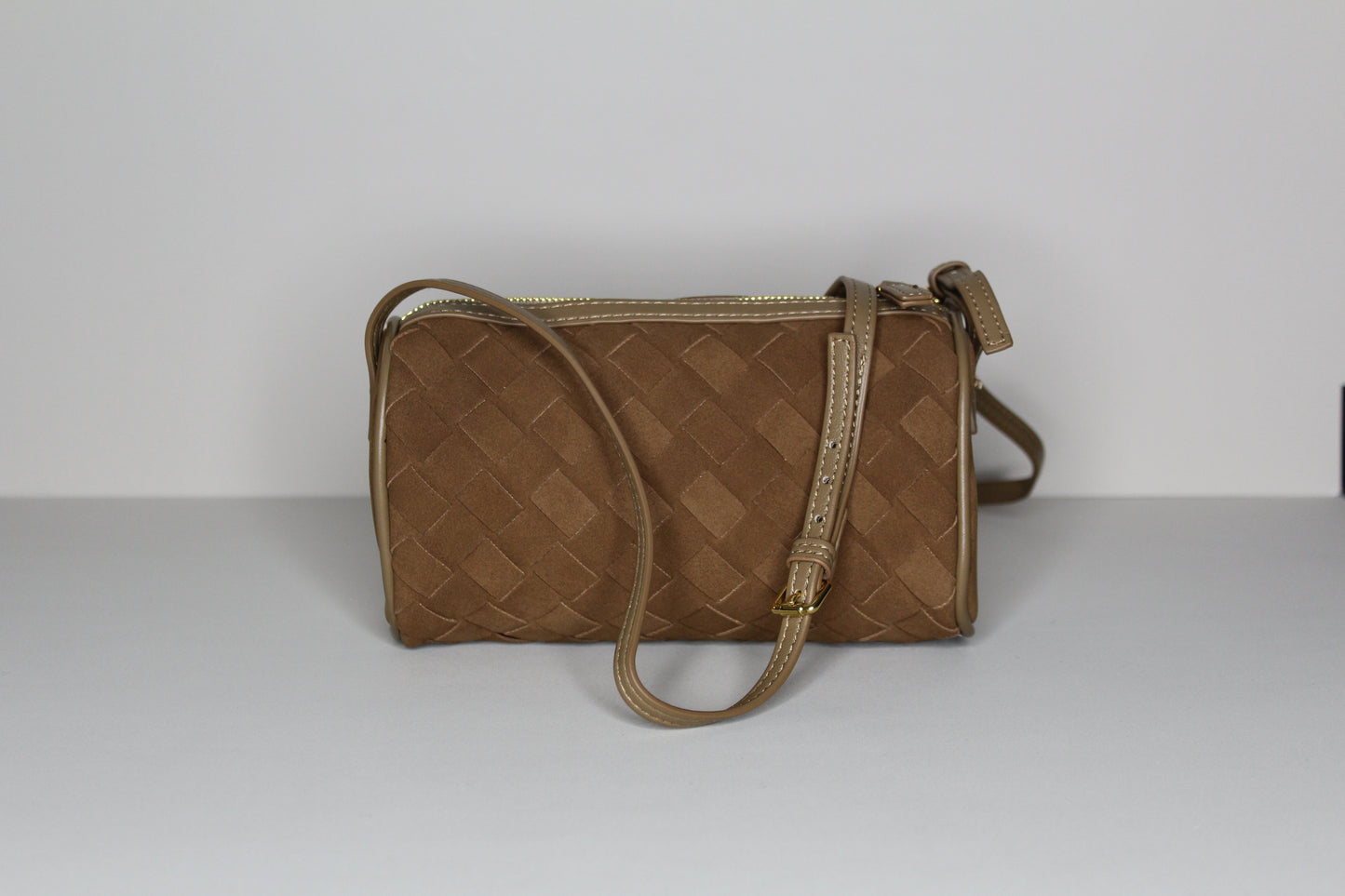 Camel Soho Woven Bag - mia mare