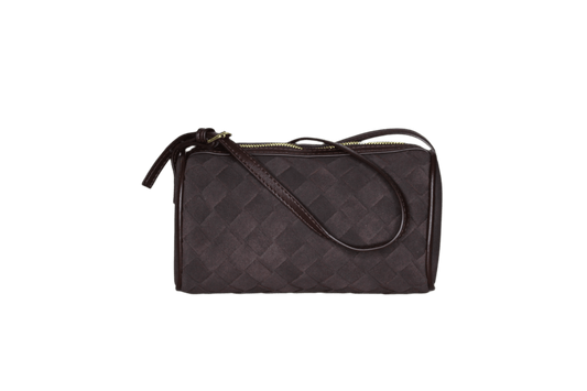 Mocha Soho Woven Bag - mia mare