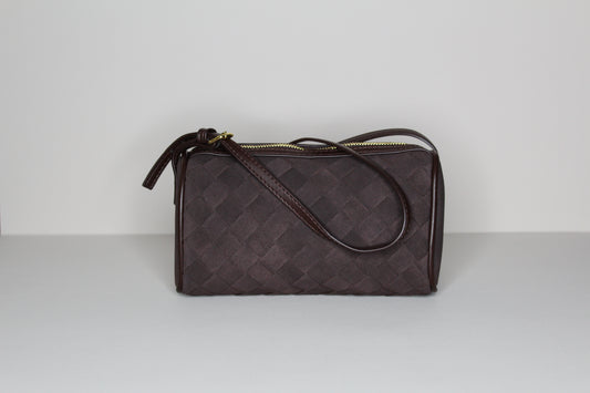 Mocha Soho Woven Bag - mia mare