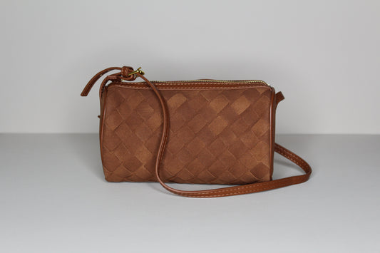 Cinnamon Soho Woven Bag - mia mare