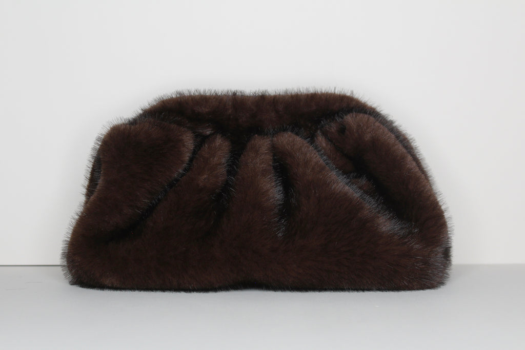 Truffle Margaux Fur Clutch