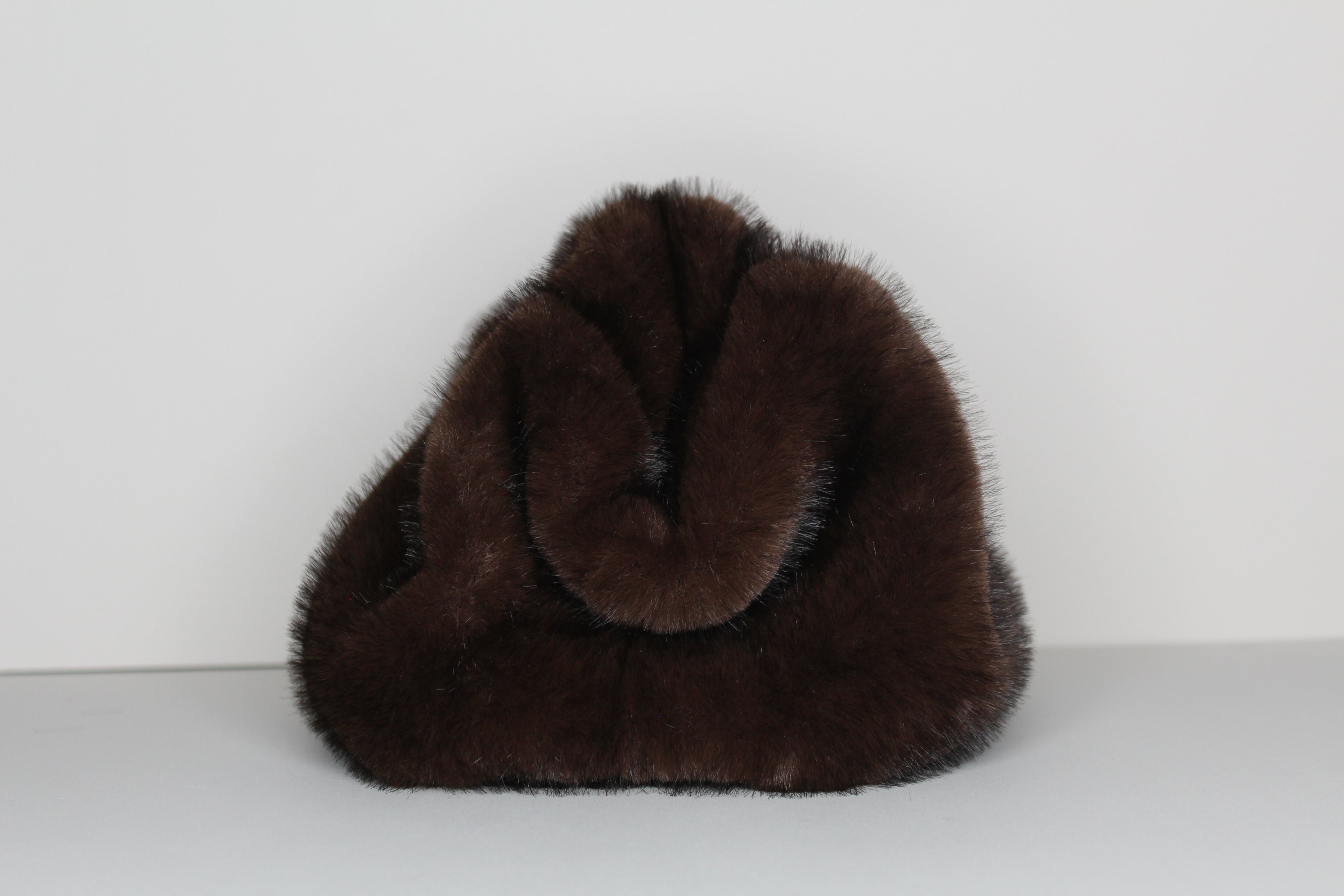 Truffle Margaux Fur Clutch