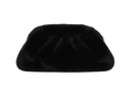 Noir Margaux Fur Clutch - mia mare