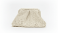 Sand Raffia Clutch - mia mare